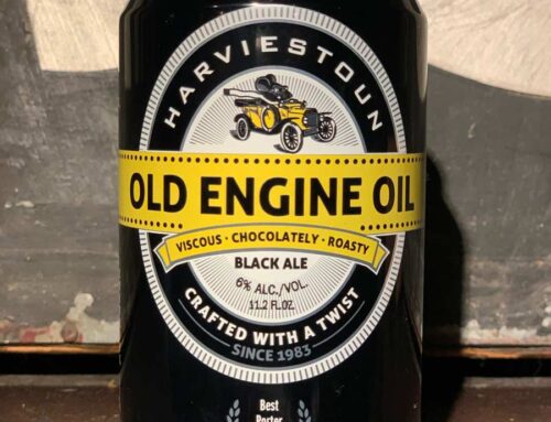 Harviestoun Old Engine oil craft stout (Scotland)